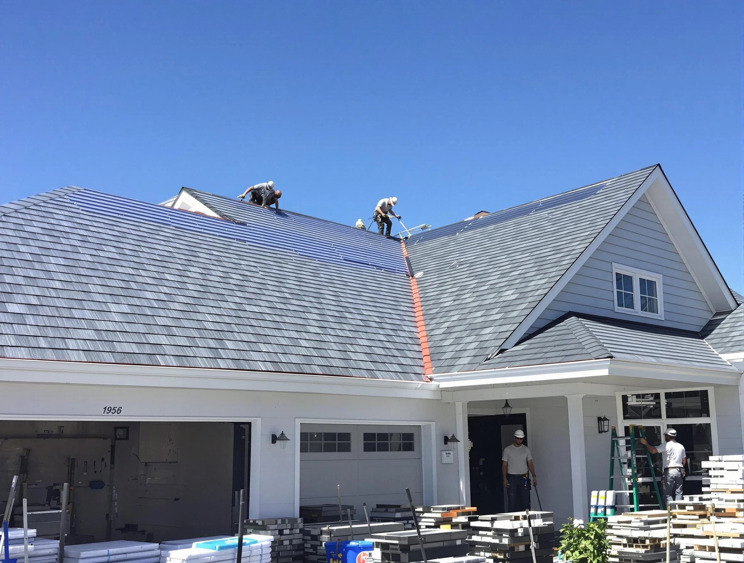 Old shingles removed and replaced by Bedford Roofing Company in Bedford, OH